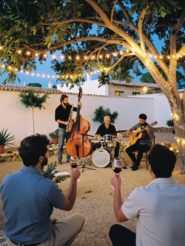Garden Jazz & Wine Evening